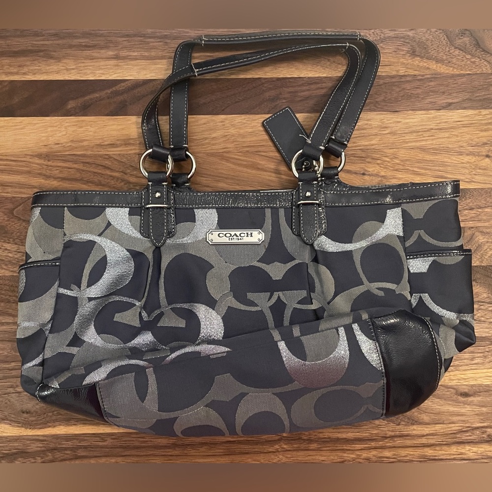 Blue Coach Purse